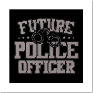 future police officer Posters and Art